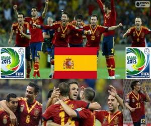 yapboz İspanya 2013 FIFA Konfederasyon Kupası